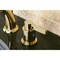 Kingston Brass KB8912NDL NuvoFusion Widespread Bathroom Faucet, Polished Brass KB8912NDL - alternate 2
